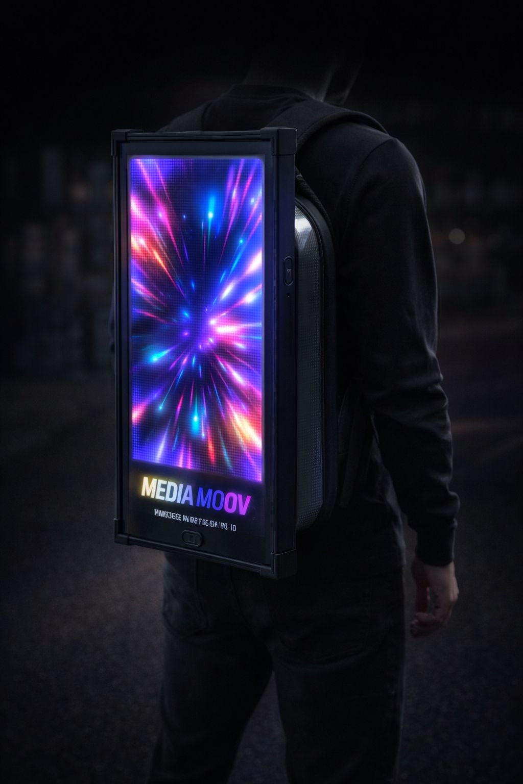 Sac écran MEDIA MOOV de nuit